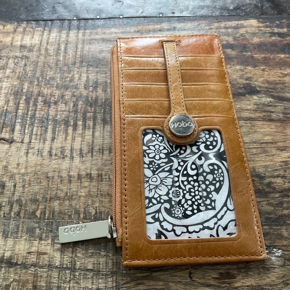 Hobo brand tan leather card case - Picture 5 of 7
